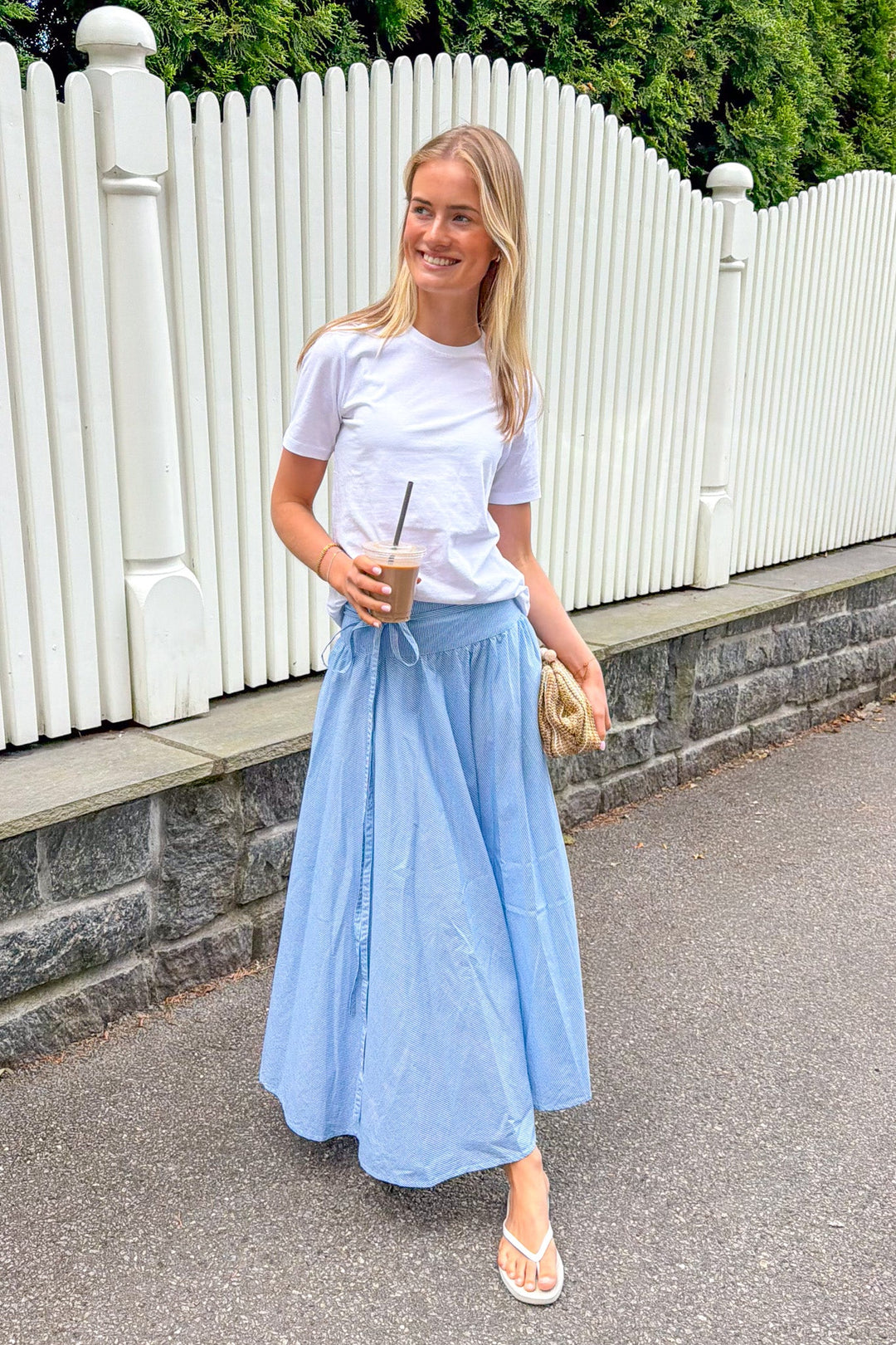 Astrid Skirt Seaside Stripe | Skjørt | Smuk