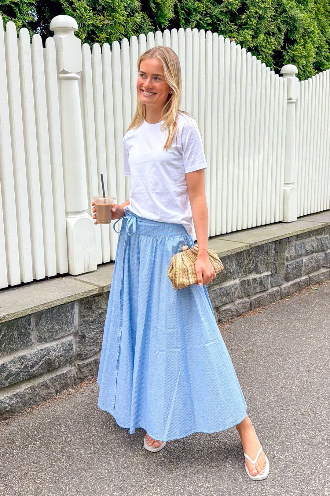 Astrid Skirt Seaside Stripe | Skjørt | Smuk