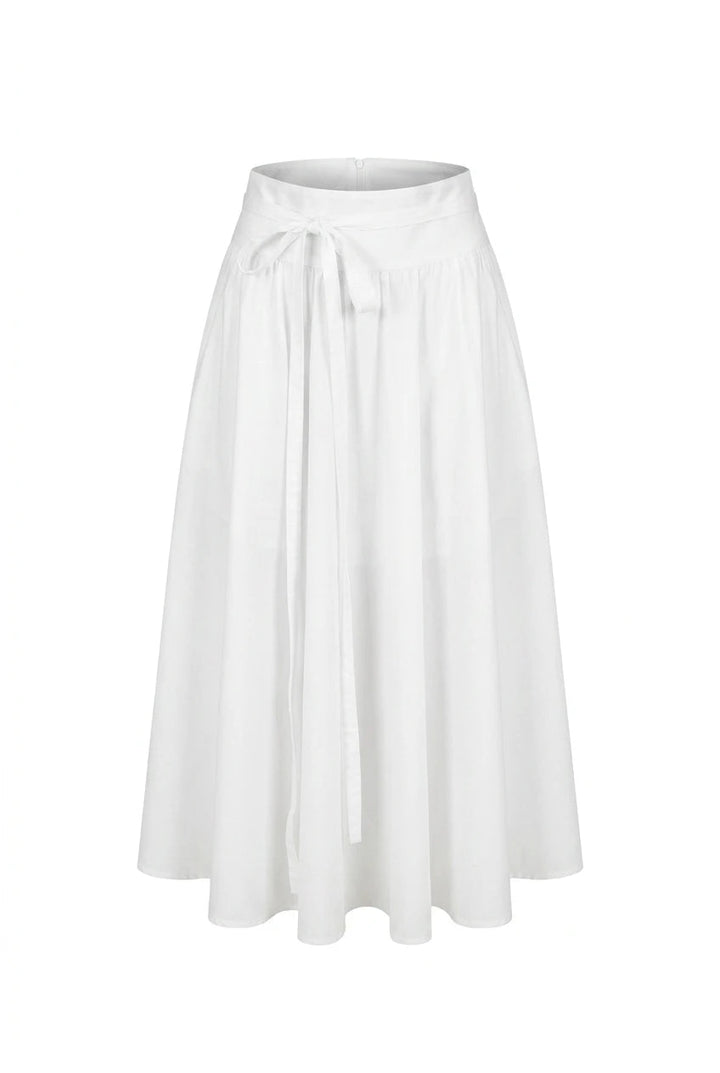 Astrid Skirt Sugar White Poplin | Skjørt | Smuk