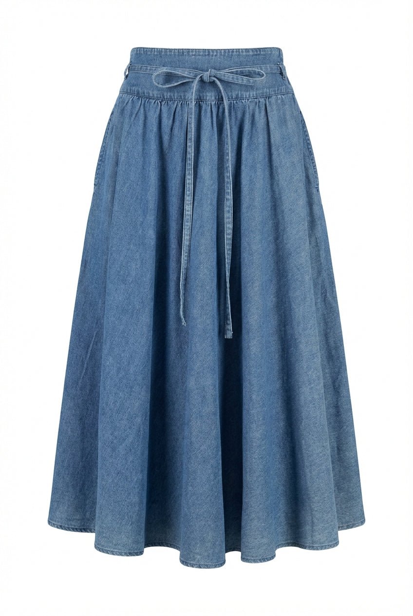 Astrid Skirt Summer Denim | Skjørt | Smuk