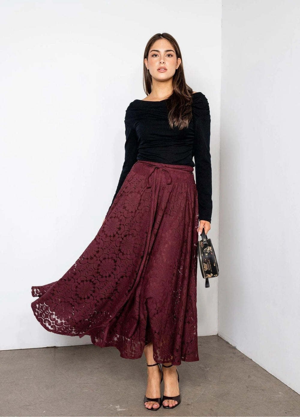 Astrid Skirt Vintage Wine | Skjørt | Smuk