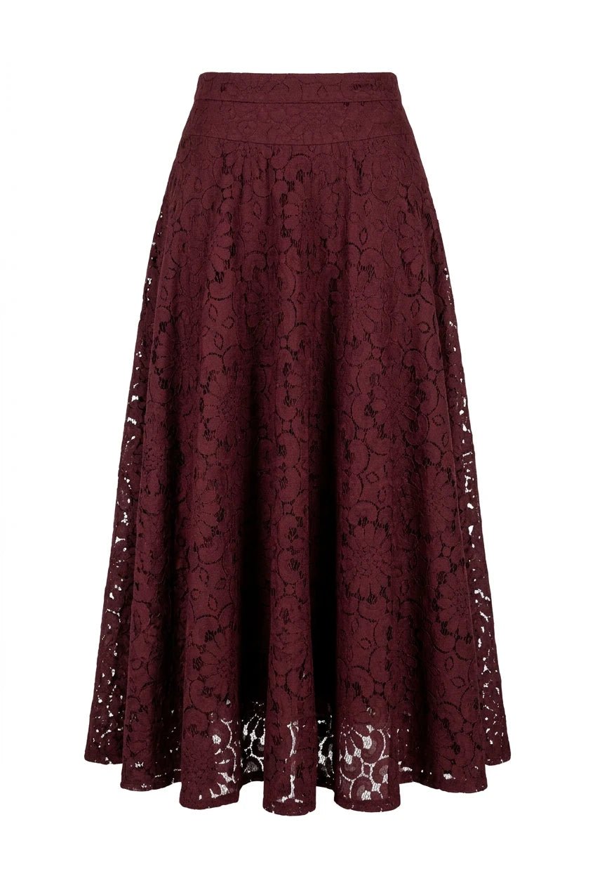 Astrid Skirt Vintage Wine | Skjørt | Smuk
