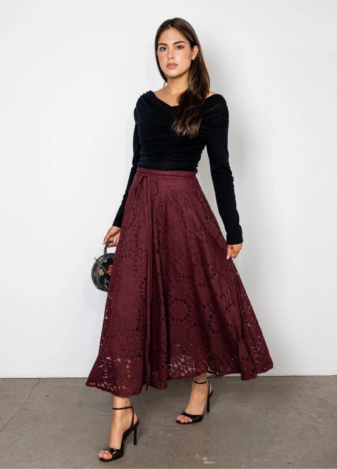 Astrid Skirt Vintage Wine | Skjørt | Smuk