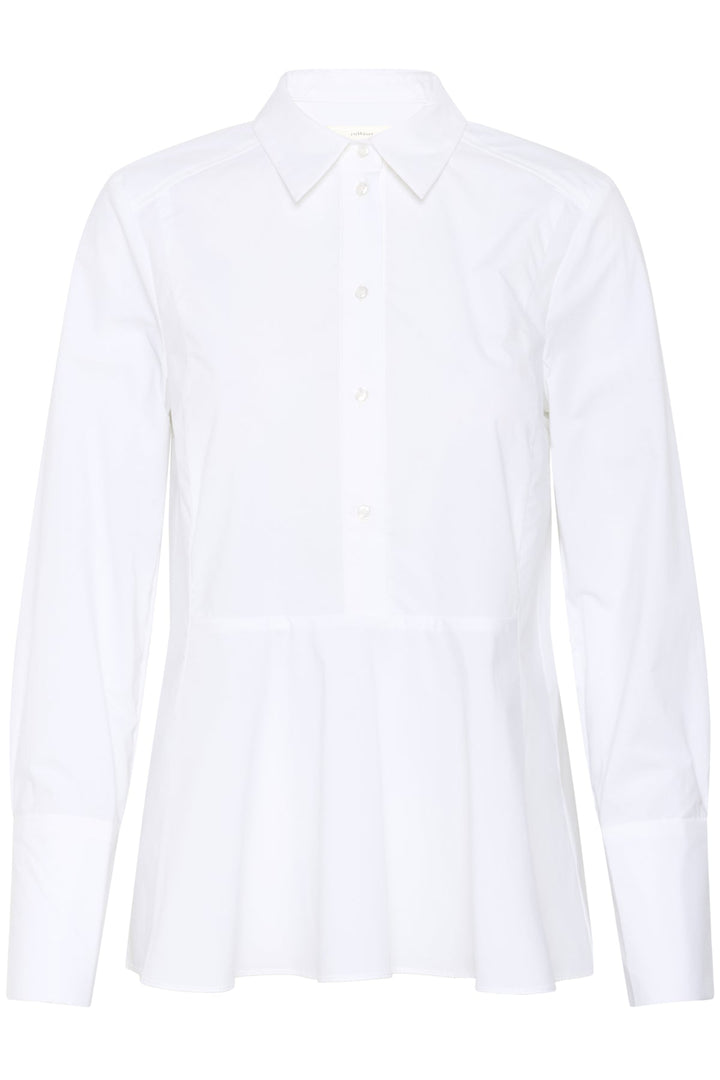 Atlasiw Fitted Shirt Pure White | Skjorter og bluser | Smuk - Dameklær på nett