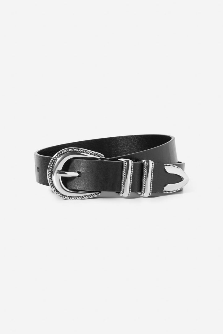 Aubrey Belt Black Silver | Accessories | Smuk