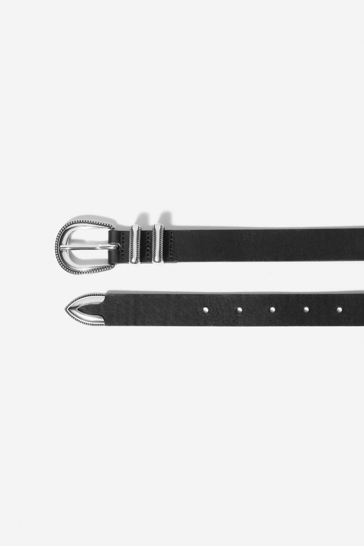 Aubrey Belt Black Silver | Accessories | Smuk