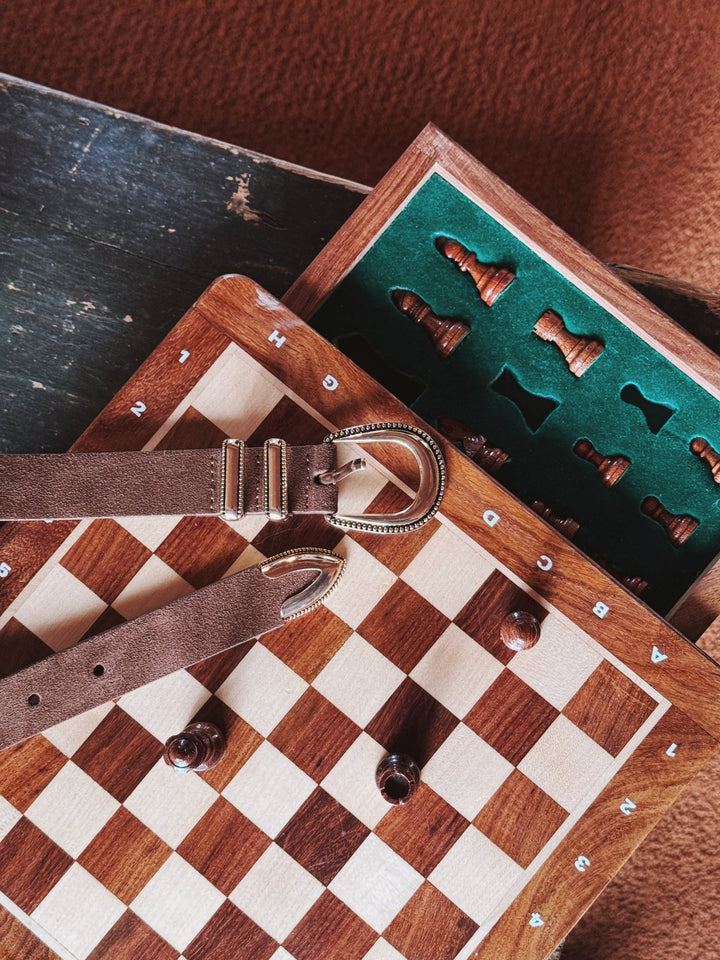Aubrey Belt Brown Gold | Belter | Smuk