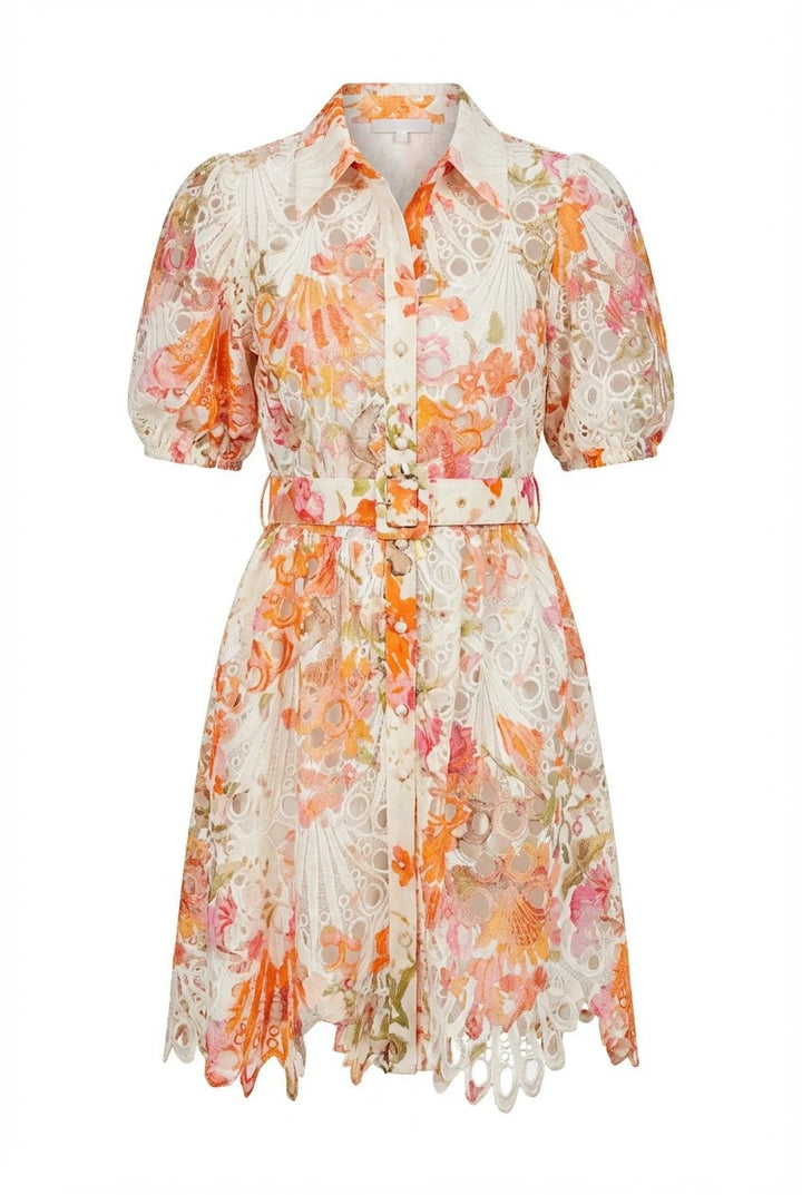 Aude Mini Dress Orange | Kjoler | Smuk