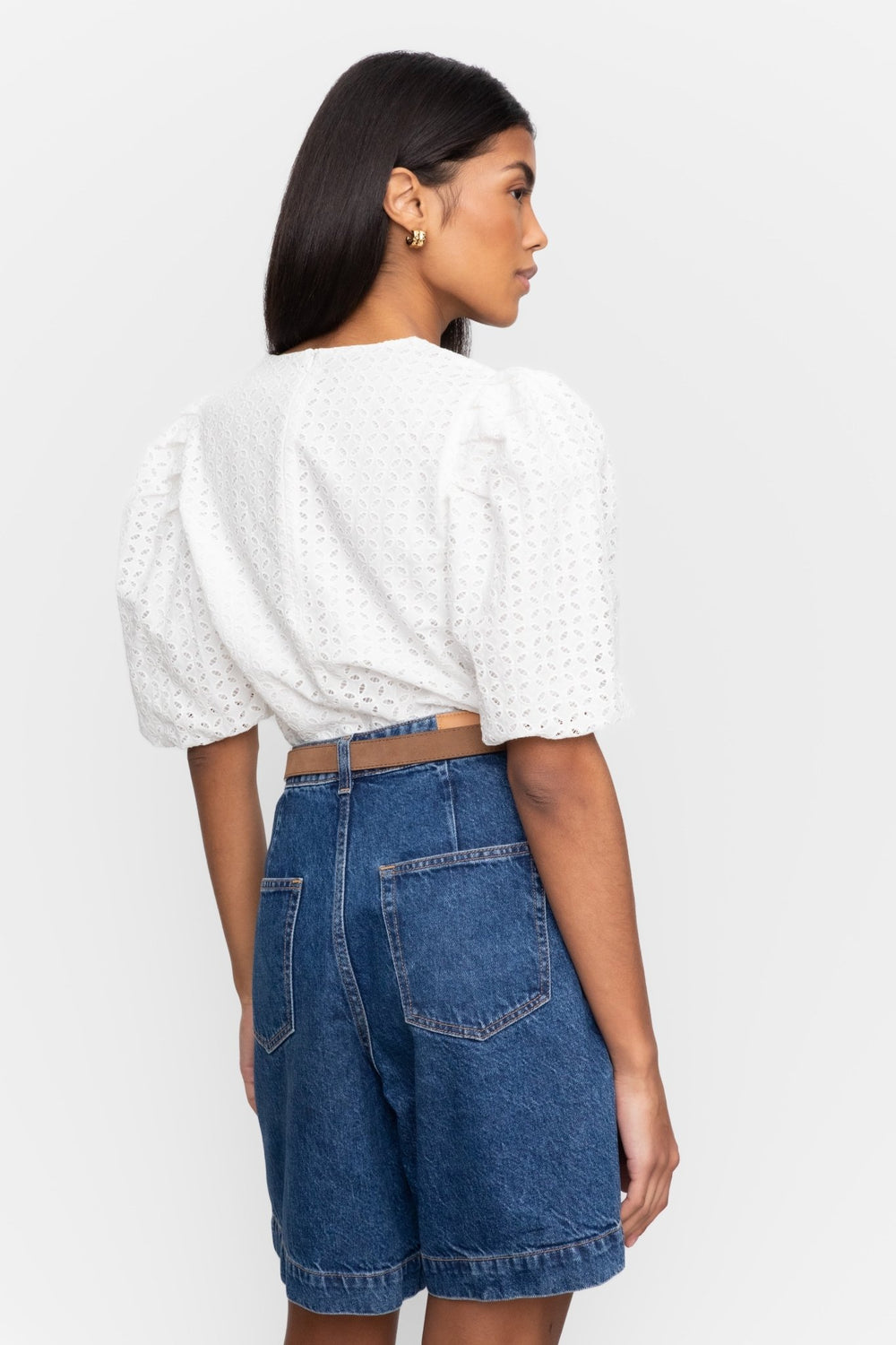 Aulina Blouse White | Skjorter og bluser | Smuk - Dameklær på nett