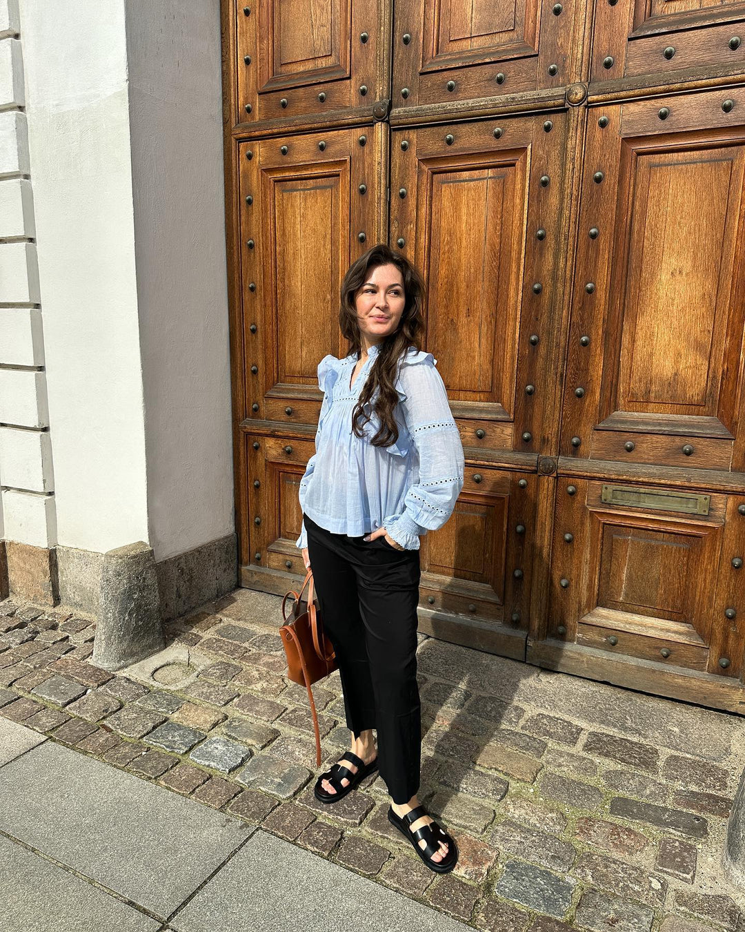 Aurika S Voile Blouse Light Blue | Skjorter og bluser | Smuk - Dameklær på nett