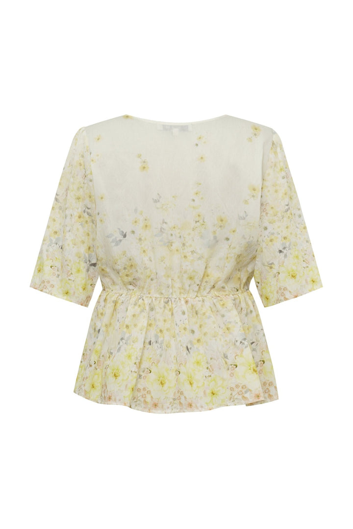 Aurora Blouse Pale Yellow | Skjorter og bluser | Smuk