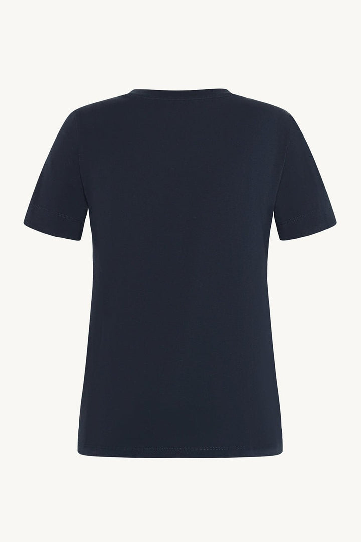 Aurora T-Shirt Dark Navy | Topper | Smuk - Dameklær på nett
