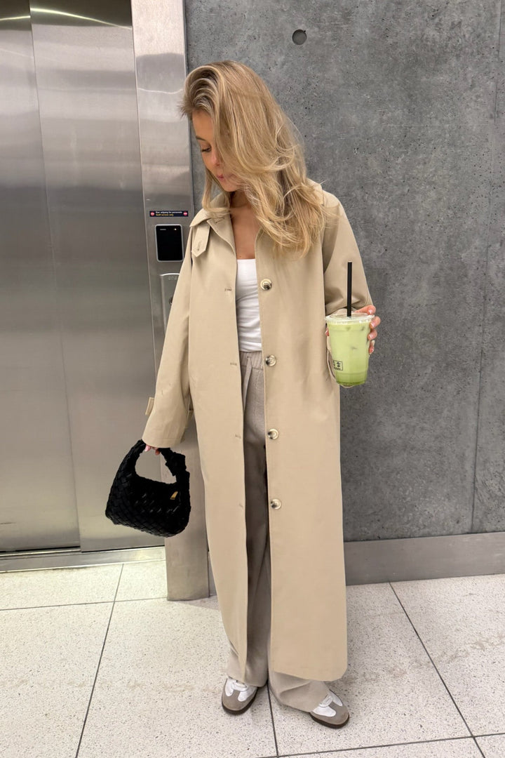 Ava Trenchcoat Beige | Yttertøy | Smuk - Dameklær på nett