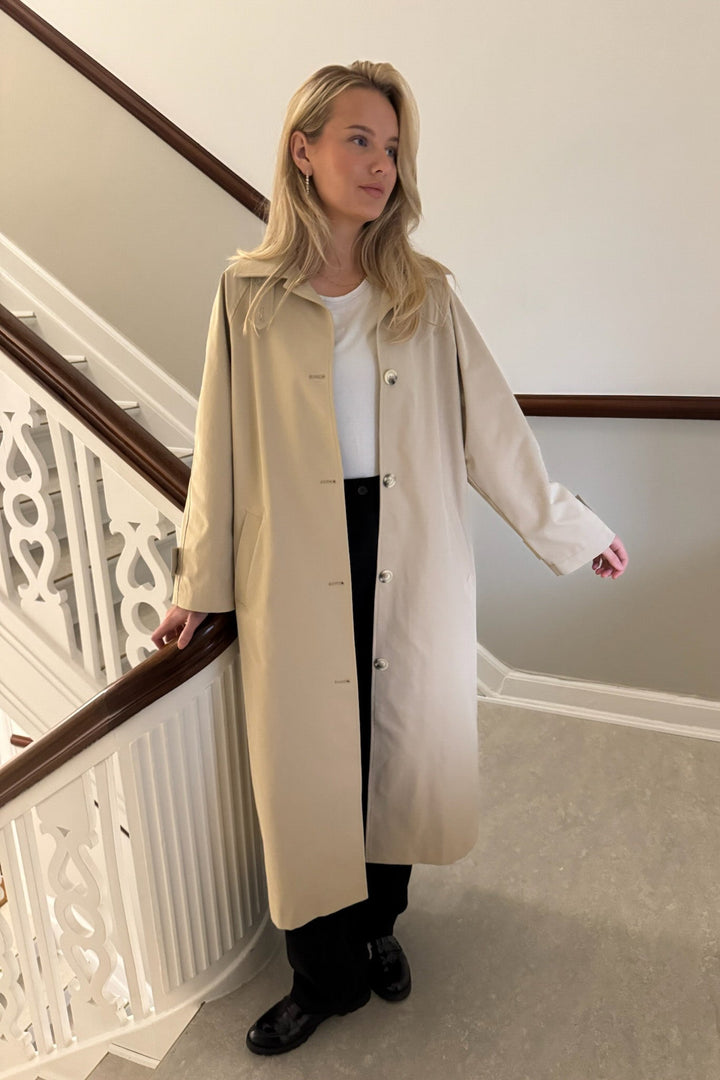 Ava Trenchcoat Beige | Yttertøy | Smuk - Dameklær på nett