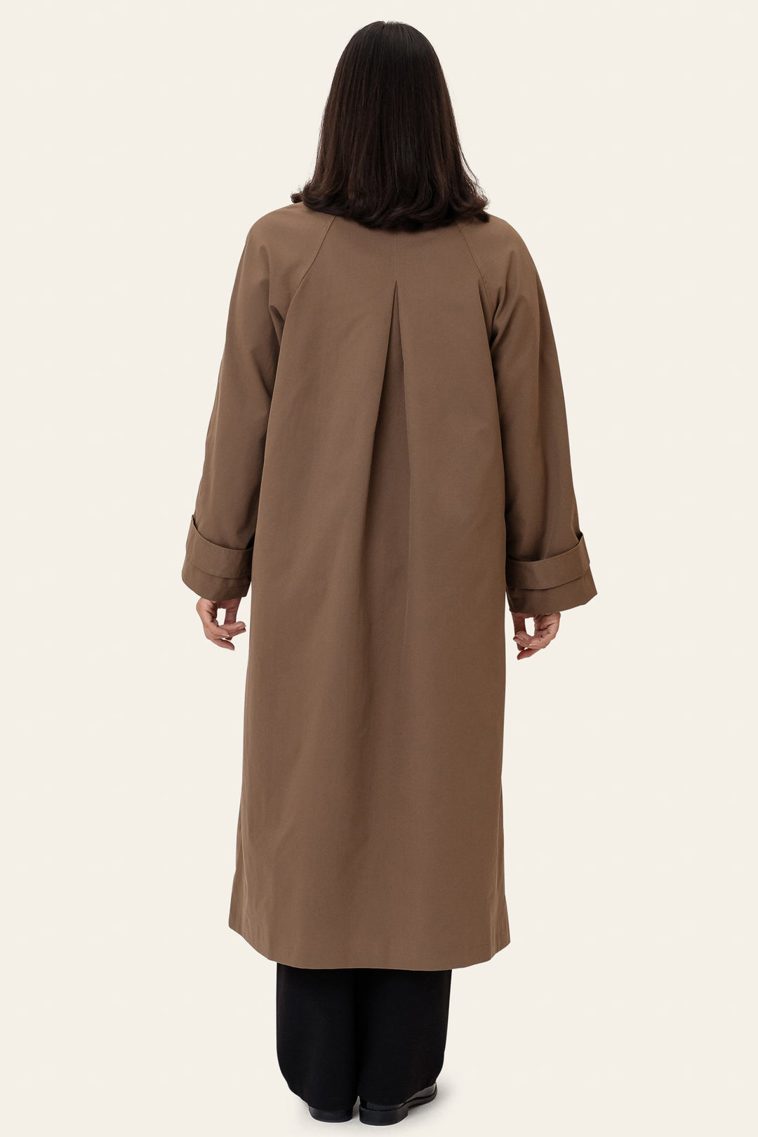 Ava Trenchcoat Dark Brown | Yttertøy | Smuk