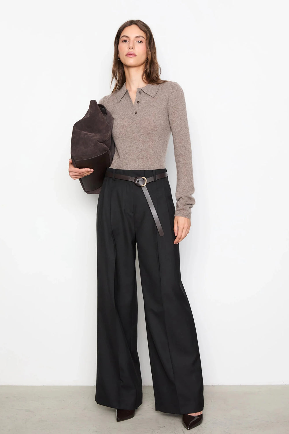 Ava Trouser Black | Bukser | Smuk