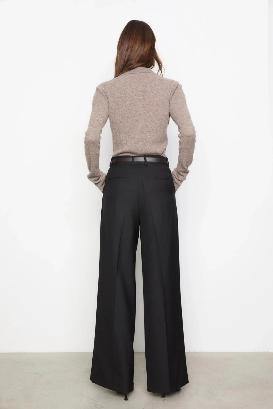 Ava Trouser Black | Bukser | Smuk