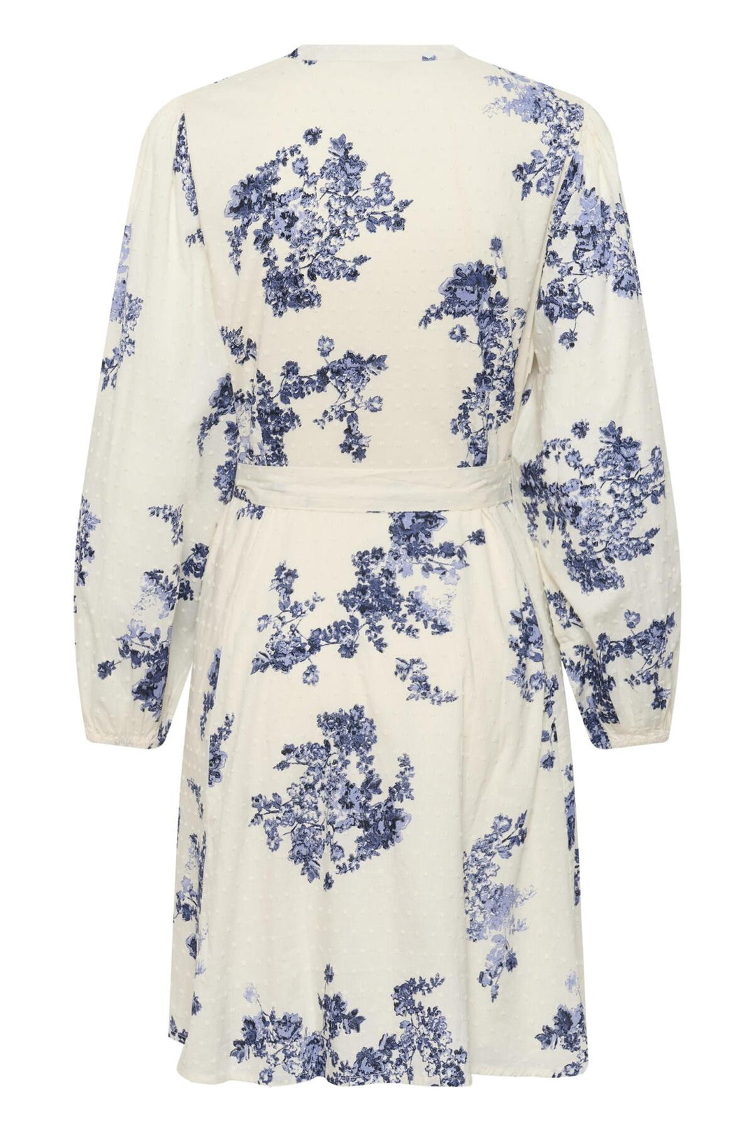 Avira Dress Blue Shadow Flower Print | Kjoler | Smuk