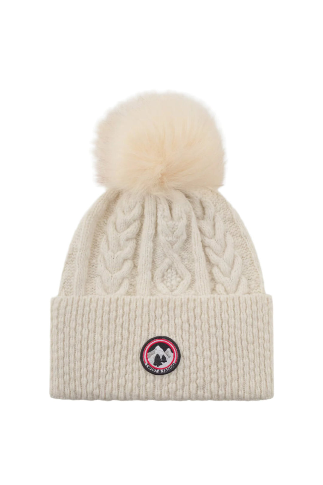 Avoriaz Cable - Knit Beanie Snow White | Accessories | Smuk - Dameklær på nett