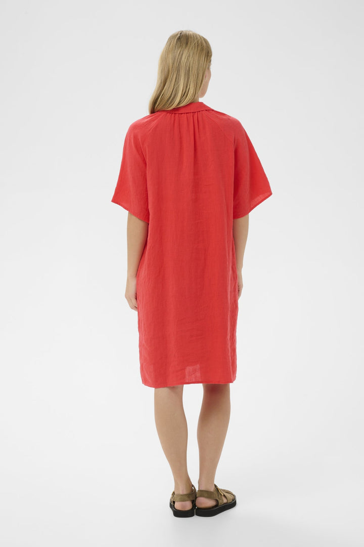Ayla Dress Poppy Red | Kjoler | Smuk