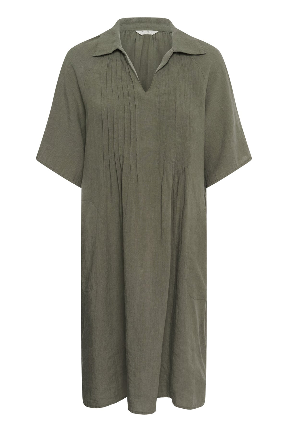 Ayla Dress Smokey Olive | Kjoler | Smuk