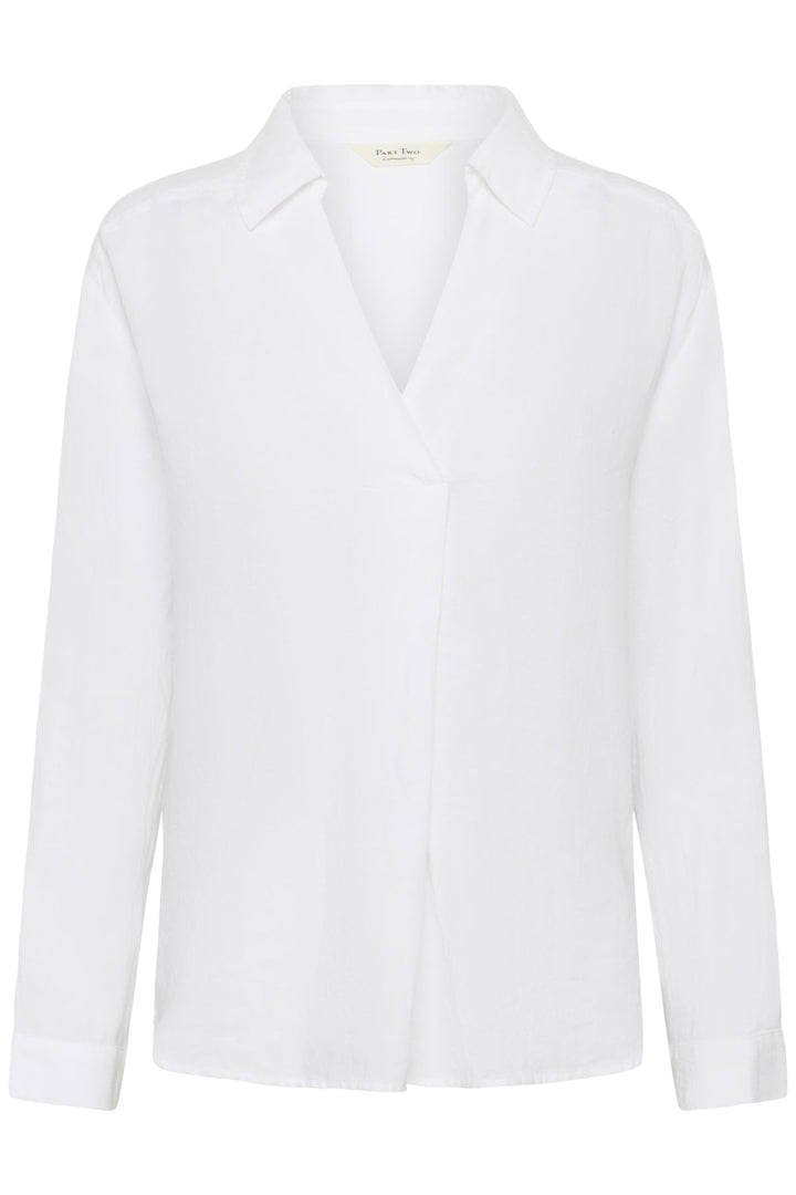 Ayo Shirt Bright White | Skjorter og bluser | Smuk