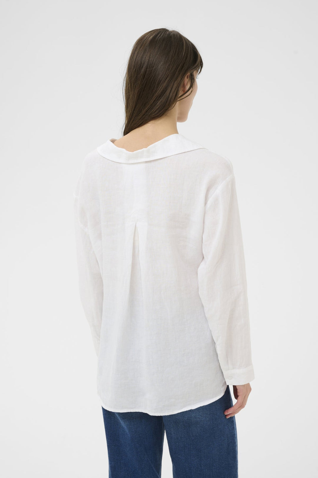 Ayo Shirt Bright White | Skjorter og bluser | Smuk