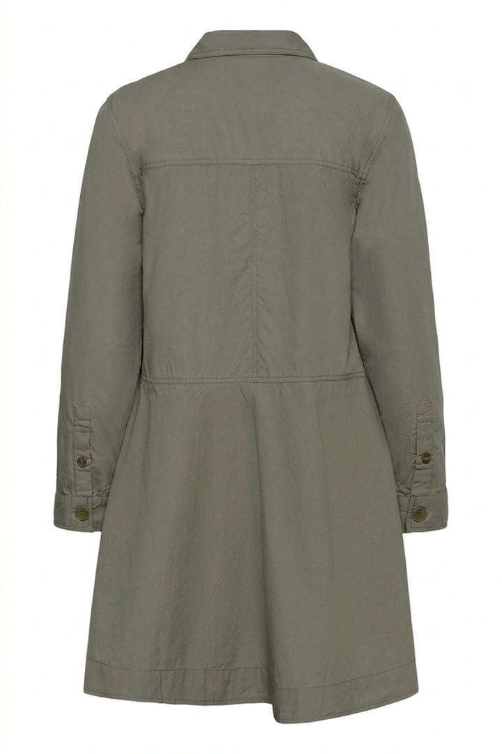 Ayse Dress Smokey Olive | Kjoler | Smuk