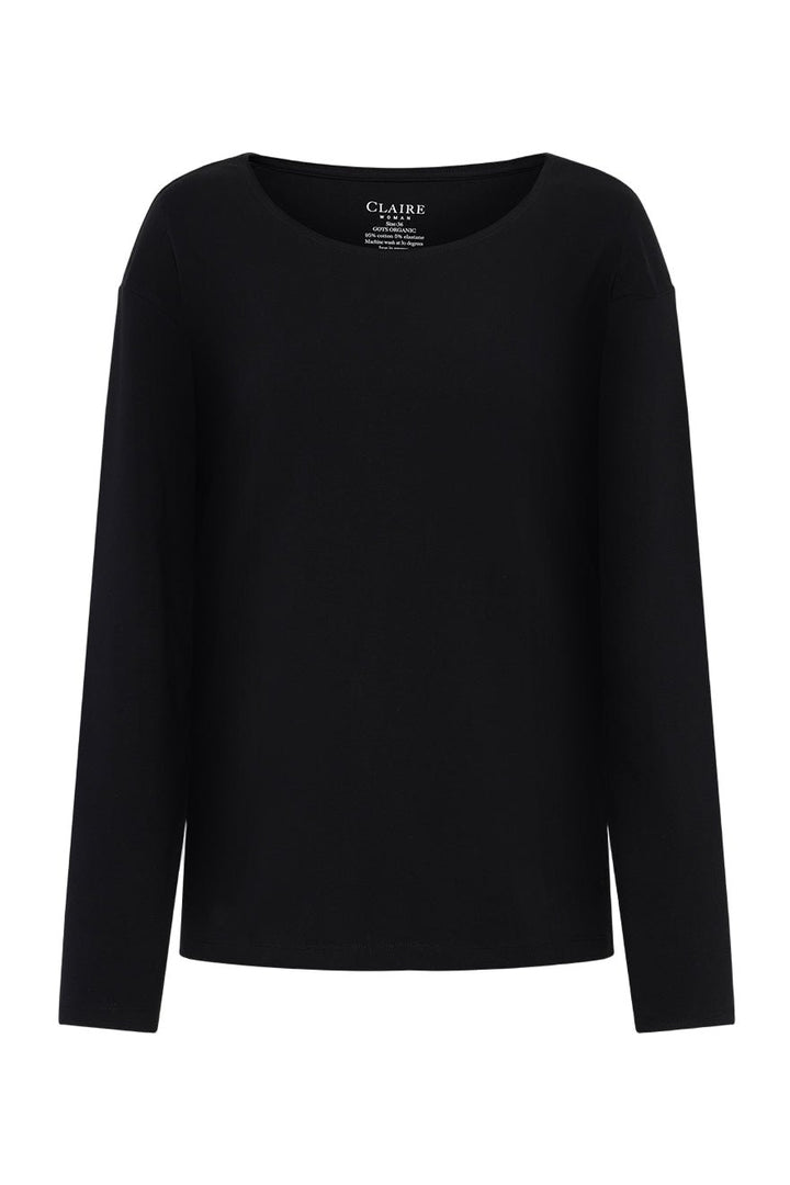 Azaria T-Shirt Black | Topper | Smuk - Dameklær på nett