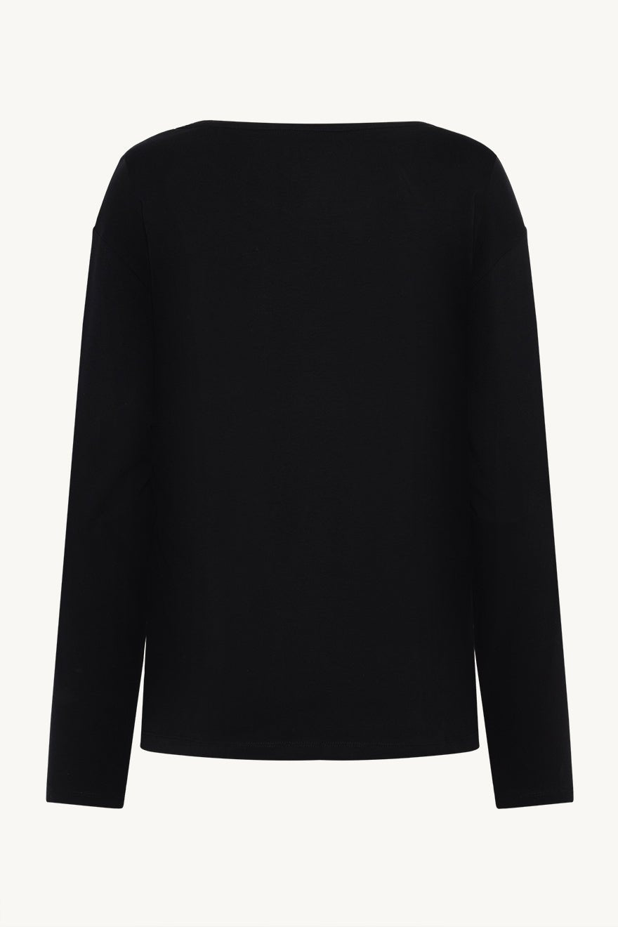 Azaria T-Shirt Black | Topper | Smuk - Dameklær på nett