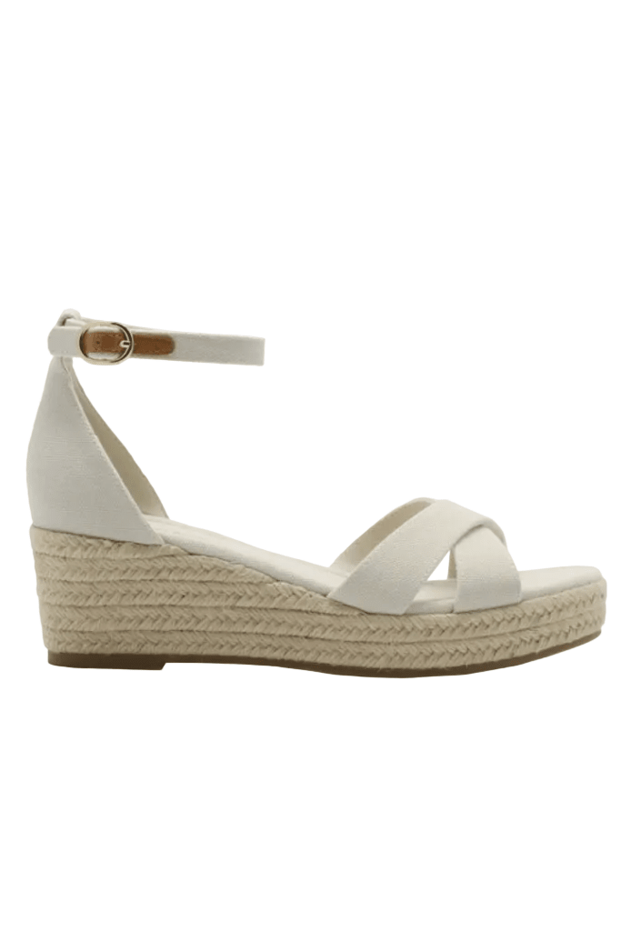 Azra Espadrille Wedge Cream | Sko | Smuk