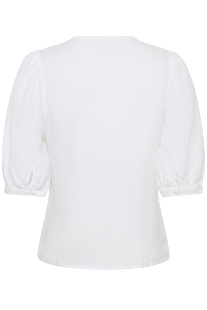 Azra Shirt Bright White | Skjorter og bluser | Smuk