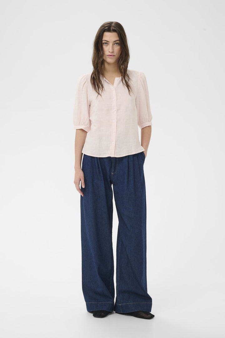 Azra Shirt Mauve Chalk | Skjorter og bluser | Smuk