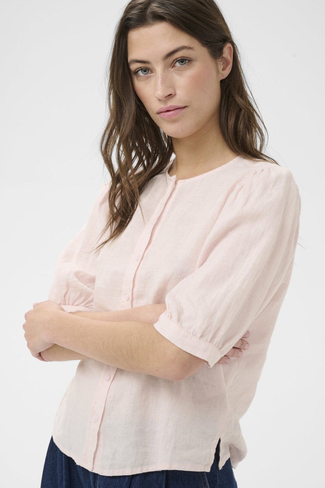 Azra Shirt Mauve Chalk | Skjorter og bluser | Smuk