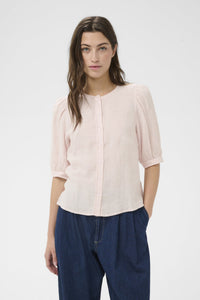 Azra Shirt Mauve Chalk