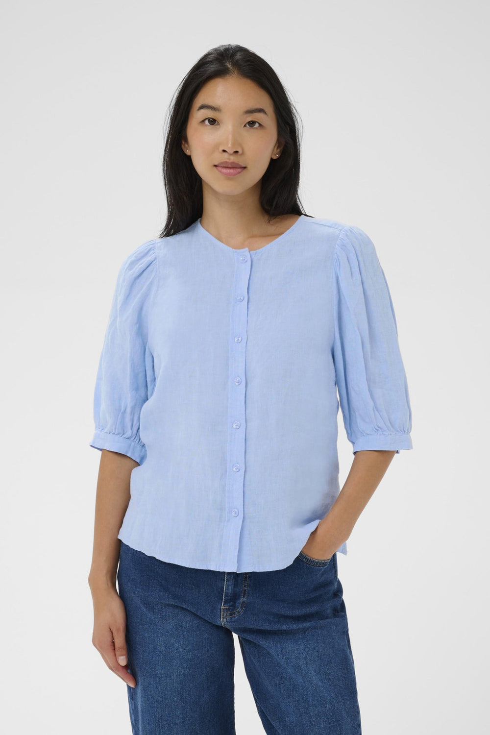 Azra Shirt Serenity | Skjorter og bluser | Smuk