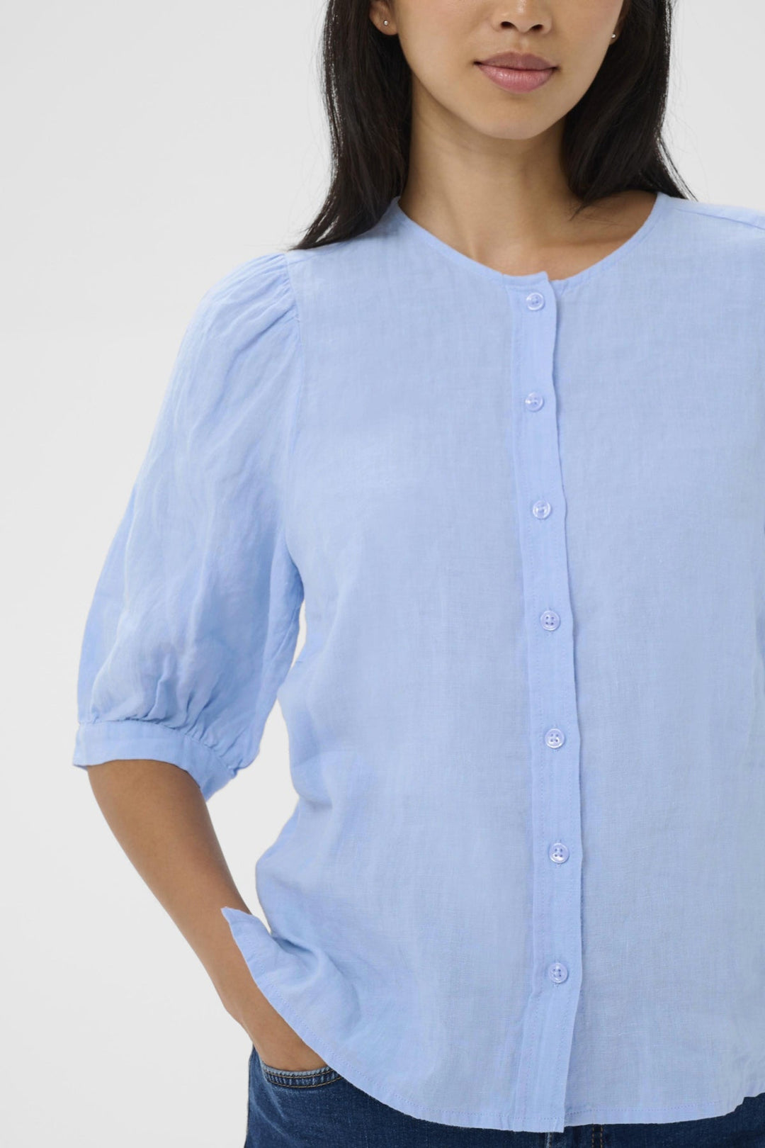 Azra Shirt Serenity | Skjorter og bluser | Smuk