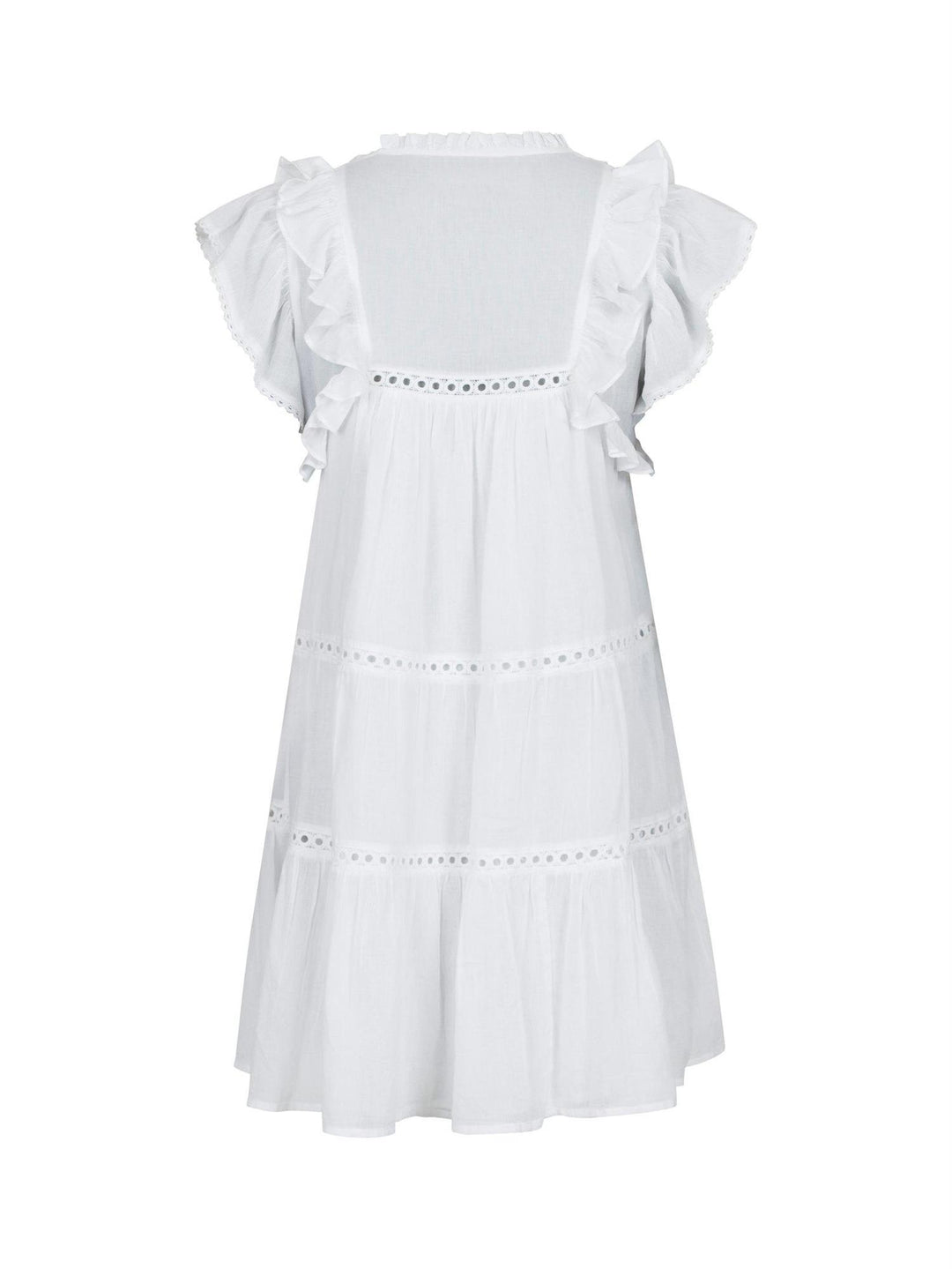 Jamma S Voile Dress White