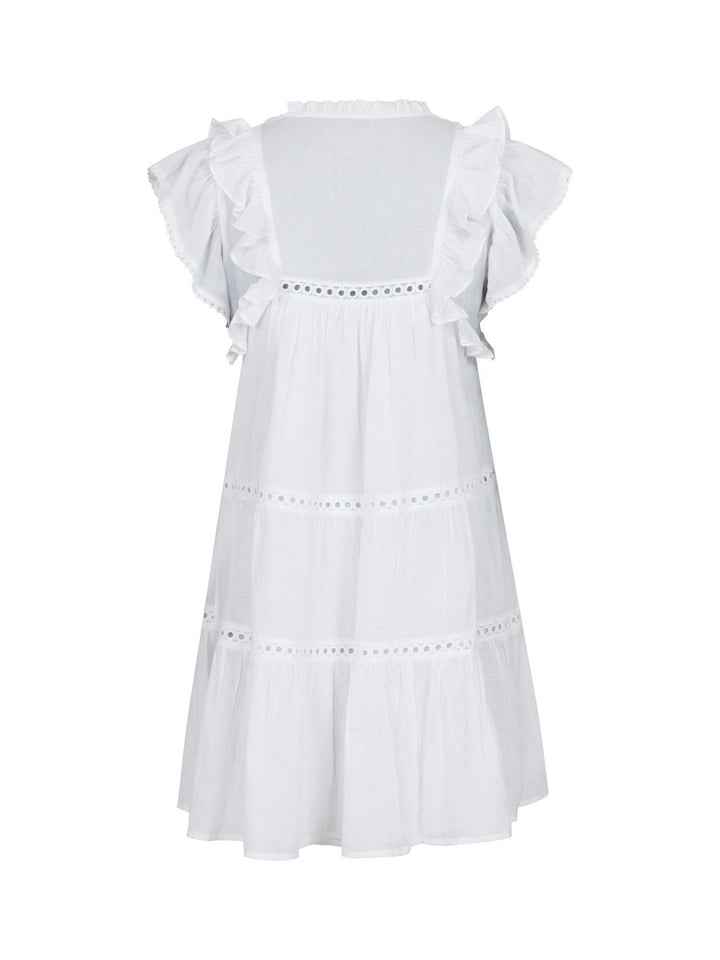 Jamma S Voile Dress White