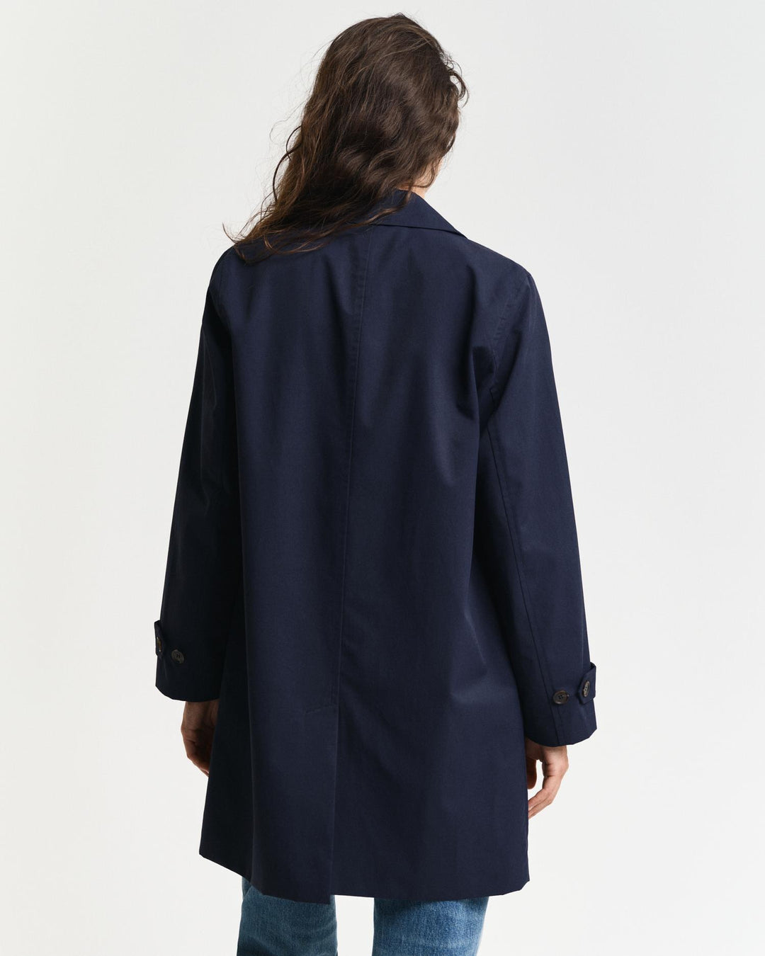 Car Coat Evening Blue