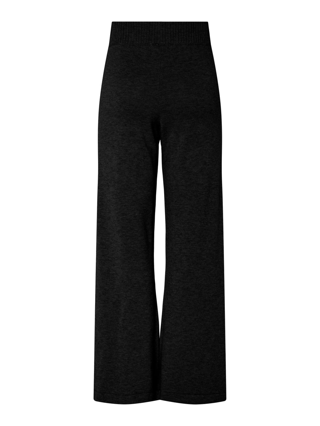 Babette Hw Knit Pant Black | Bukser | Smuk - Dameklær på nett