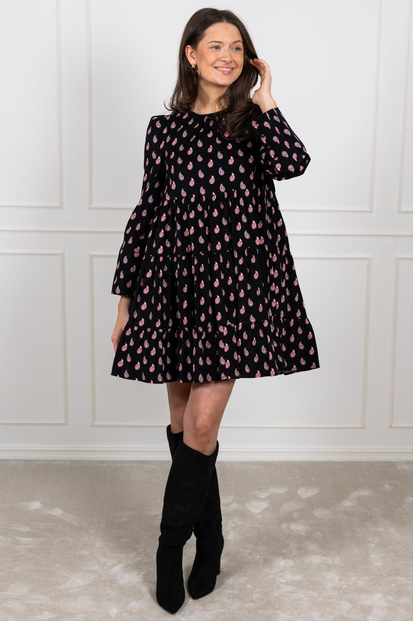 Cord shift dress 2025