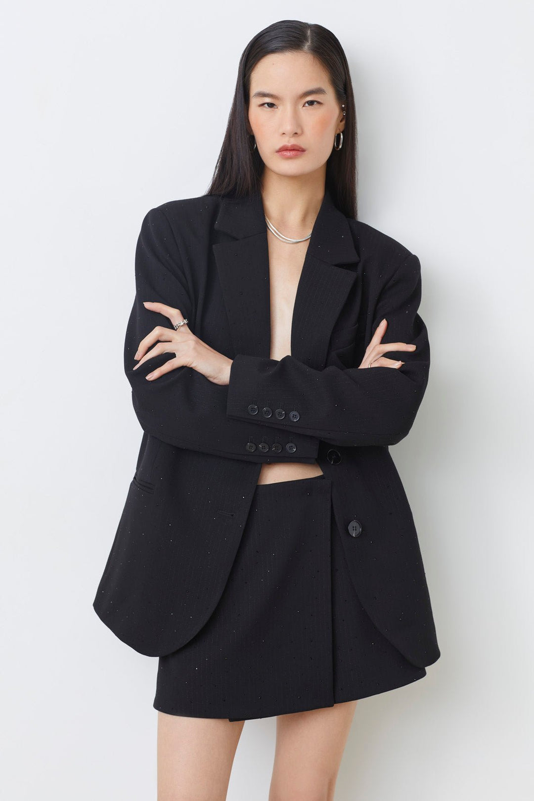 Bahia Short Skirt Noir | Skjørt | Smuk - Dameklær på nett