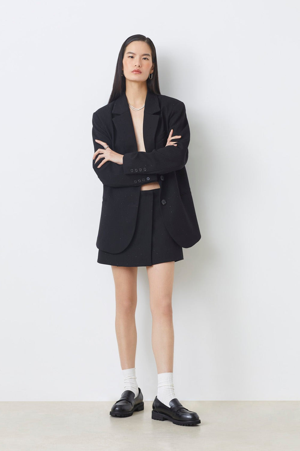 Bahia Short Skirt Noir | Skjørt | Smuk - Dameklær på nett