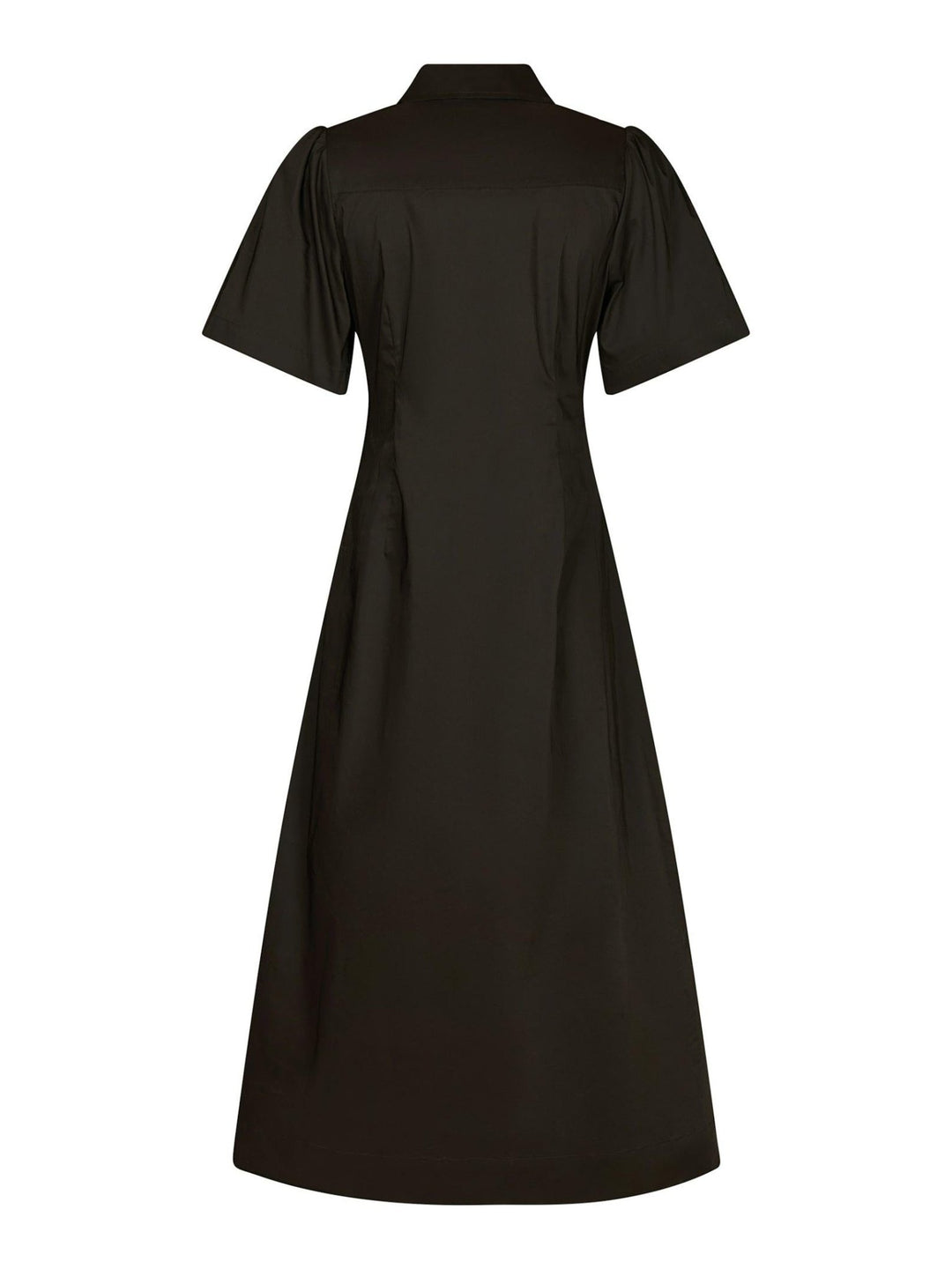 Baia Poplin Dress Chocolate Brown | Kjoler | Smuk