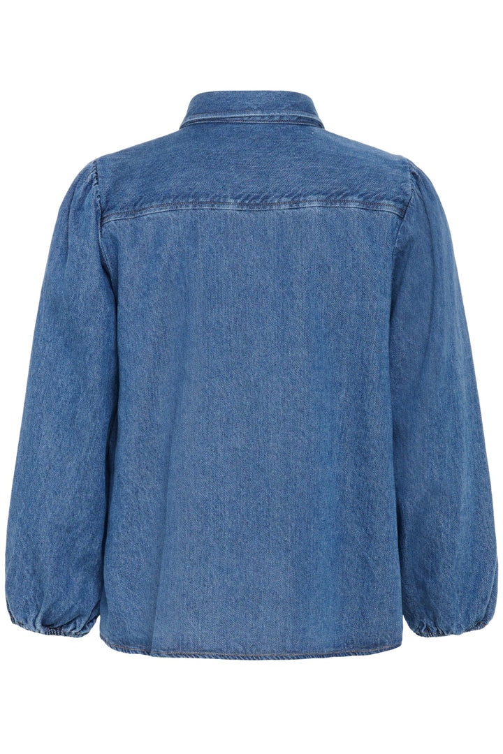 Ballariziw Shirt Blue Denim | Skjorter og bluser | Smuk - Dameklær på nett