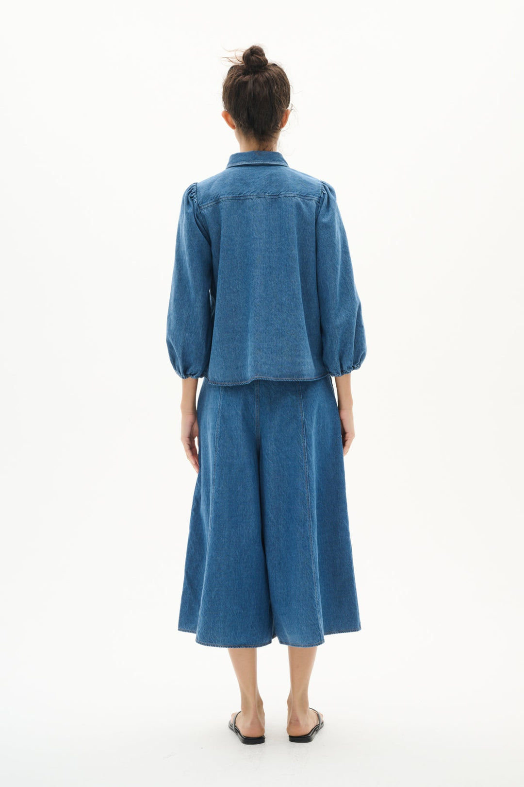 Ballariziw Shirt Blue Denim | Skjorter og bluser | Smuk - Dameklær på nett