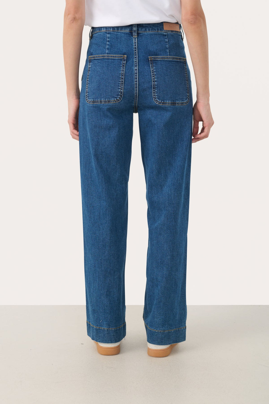 Barba Jeans Medium Dark Blue Denim | Bukser | Smuk - Dameklær på nett