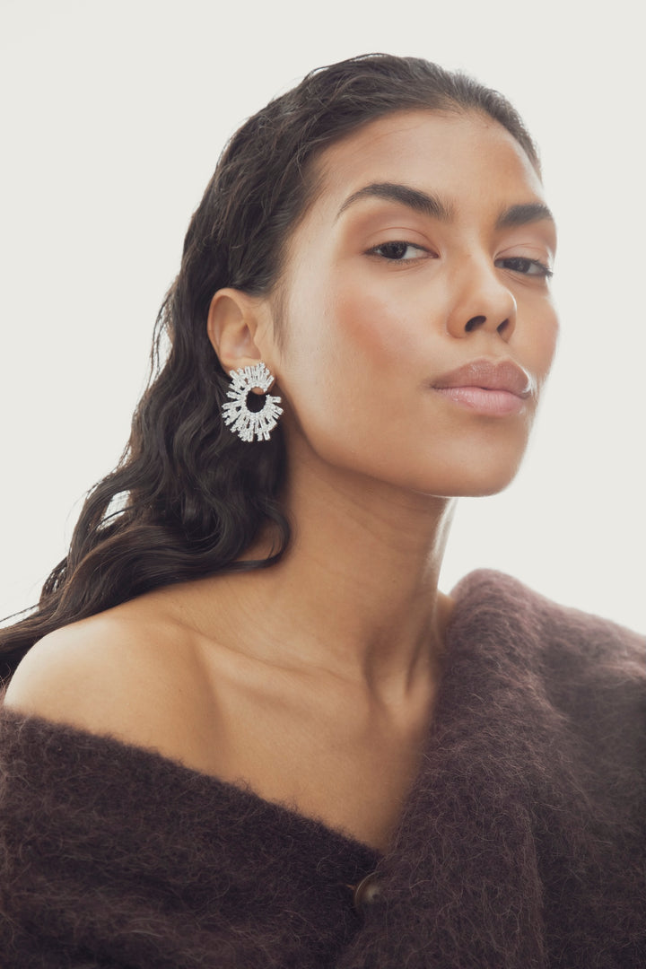 The Shimmering Earring Silver