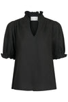 Odesa Linen Blouse Black